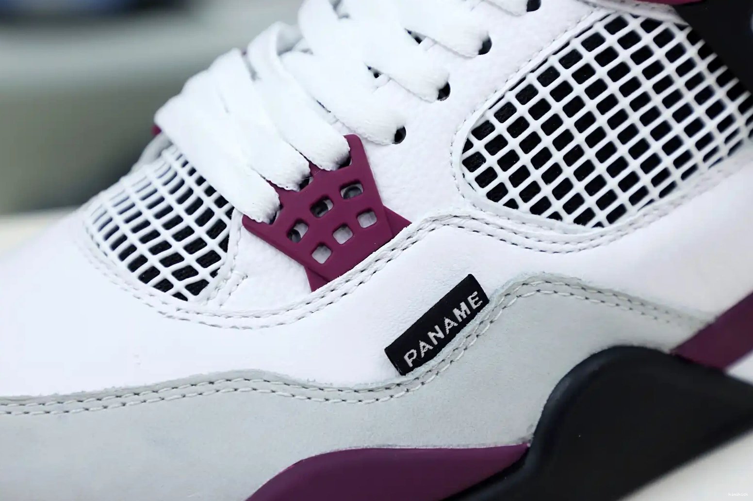 X AIR JORDAN PARIS JORDAN SAINT-GERMAIN Kimikick AIR RETRO 4 'BORDEAUX' 0611